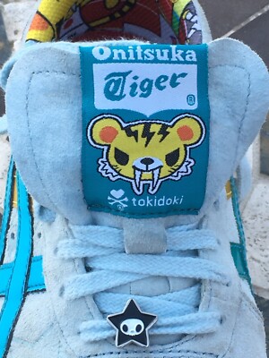 Rare Onitsuka Tiger-Tokidoki Los Angeles 1984 Sky Blue Suede