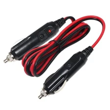 10FT Heavy Duty Male to Male Cigarette Lighter Plug Cable Battery Charger Cord