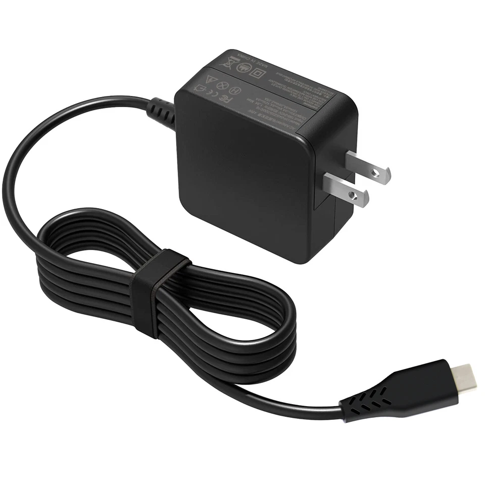 Cargador Adaptador de Corriente 45W Tipo-C USB-C para Asus Chrome Cooks C101p C101PA C302CA Foto 3 de 4