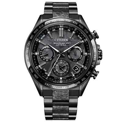 CITIZEN ATTESA CC4067-66E HAKUTO-R Titanium Eco-Drive GPS Men