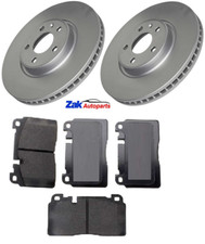 FOR AUDI Q5 2.0 TDi, 2.0 TFSi 2012-2016 FRONT BRAKE DISCS AND PADS SET NEW