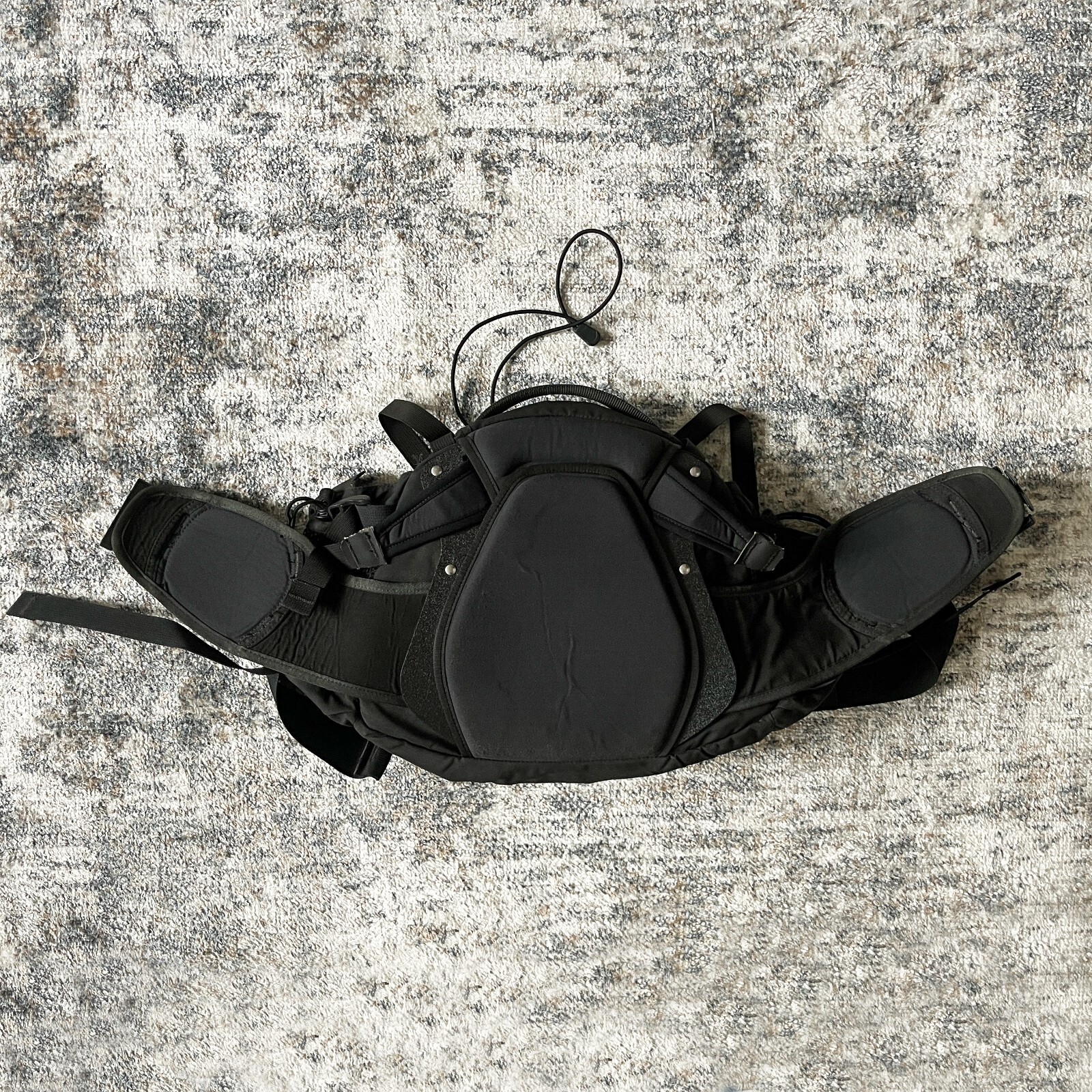 RARE ARC'TERYX Q10 LUMBAR PACK BLACK Q5 BAG HIP WAIST FANNY QUIVER