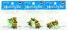 Jolee's by You Boutique Lot of 3 Packs Bumblebee Embellishments