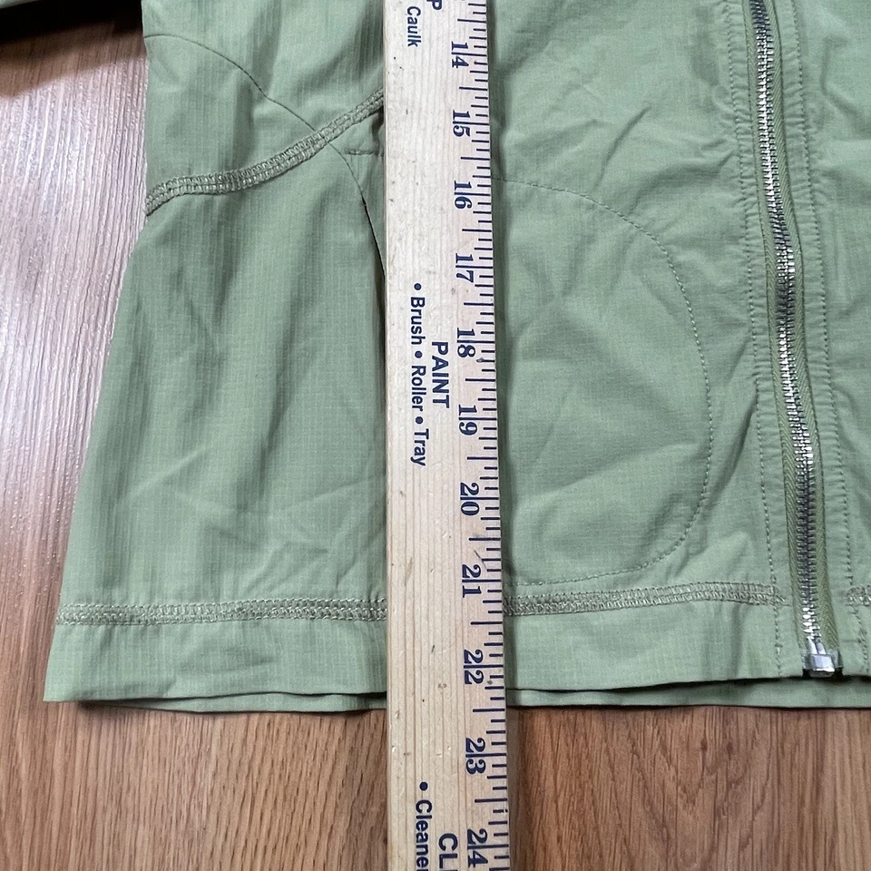 Cortavientos Paiva Cremallera Completa Con Capucha Manga Larga Para Mujer Talla S Pequeña Verde Foto 4 de 4