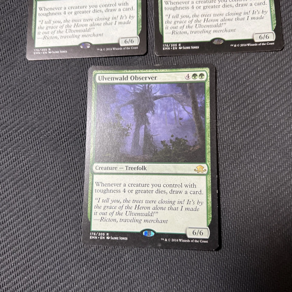 Ulvenwald Observer Magic The Gathering Mtg Rare Eldritch Moon Card 3 - Image 2 of 4