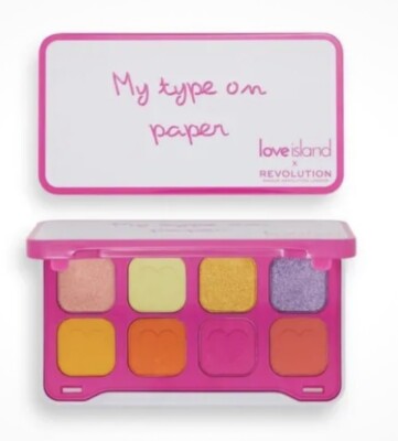 Makeup Revolution Love Island My Type of Paper Dynamic Eye Shadow Palette
