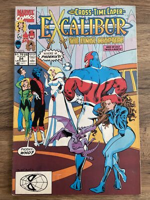 Excalibur #24 - July 1990 - Marvel Comics 