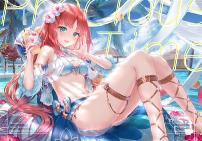 Precious Time Genshin Impact Art Book Toho Haruusaan A4/20P Doujinshi C102