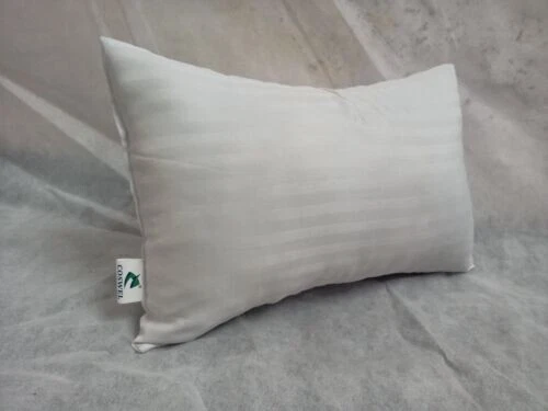 Dhunki Home Pure Cotton Pillow Covers 500 Thread Count with Stripe 12 X 18 inch - Image 4 of 4