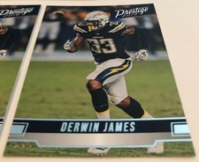 2019 Panini Prestige Football Derwin James Los Angeles Chargers base card #183