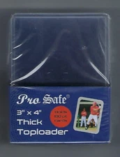 20 -  Pro Safe 3 x 4 180pt  Topload  Card Holders SUPER THICK
