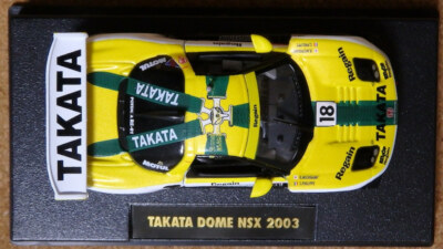 Tamiya 1/64 Collector's Club TAKATA Dome Honda NSX 2003 Finished