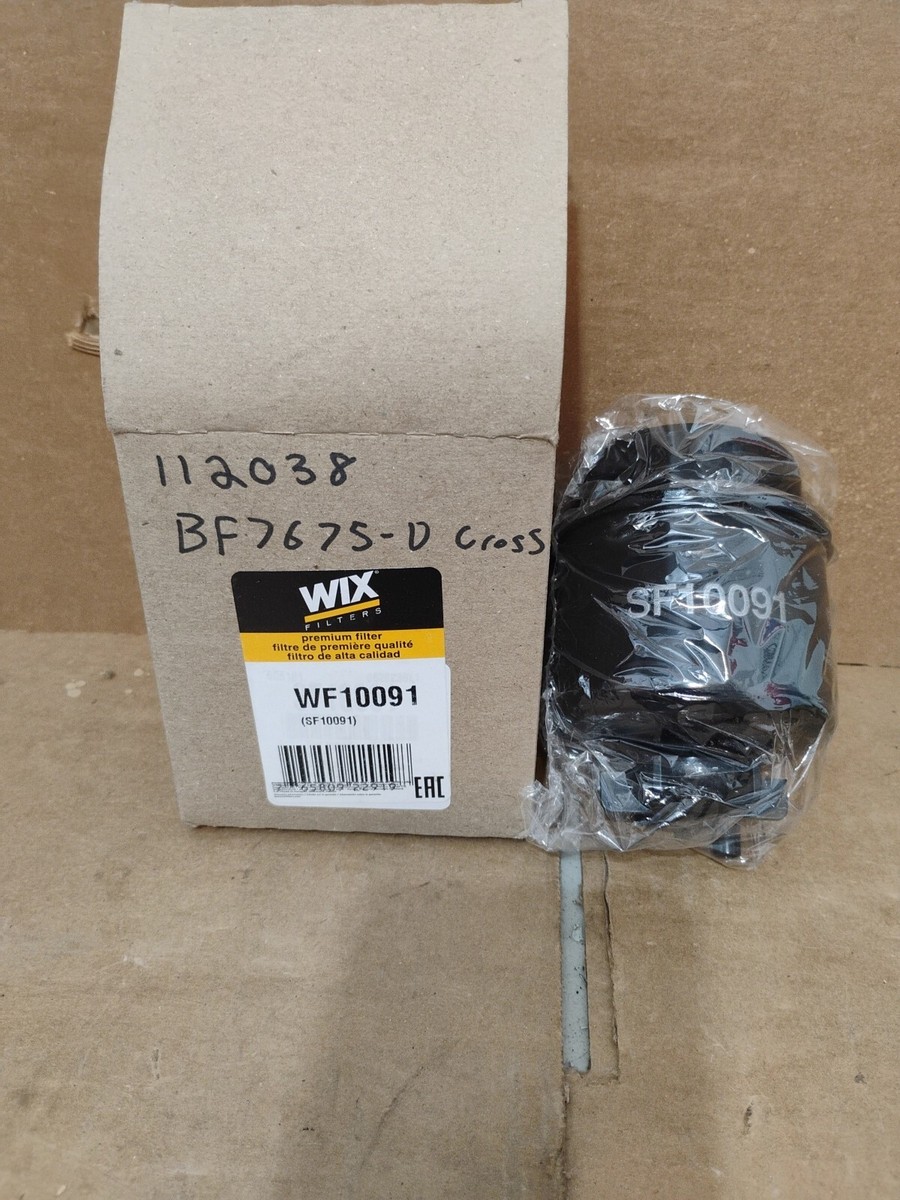 Wix WF10091 Fuel Filter Water Separator Replaces BALDWIN BF7675D