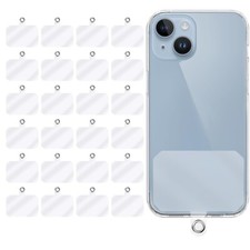 cobee 24 Pcs Phone Tether Tabs, Universal Phone Lanyard Patches 2.2" x 1.5" T...