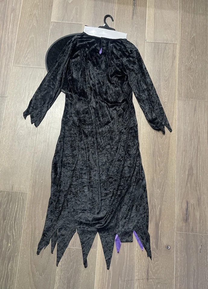 Bruxa de teia de aranha Totally Ghoul. Vestido/chapéu tamanho único novo com etiquetas - Imagem 3 de 3