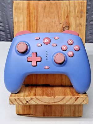 Ishako S-AG46 Wireless Controller Nintendo Switch PC Gamepad Blue 800mAh NEW