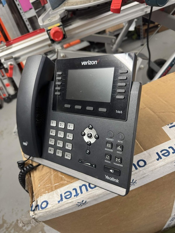 Yealink SIP-T46S Gigabit VoIP IP Phone Color Display - Verizon One Talk