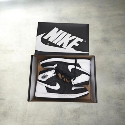 New Nike Air Jordan High 1 OG Blank And White / Size 10 - 44