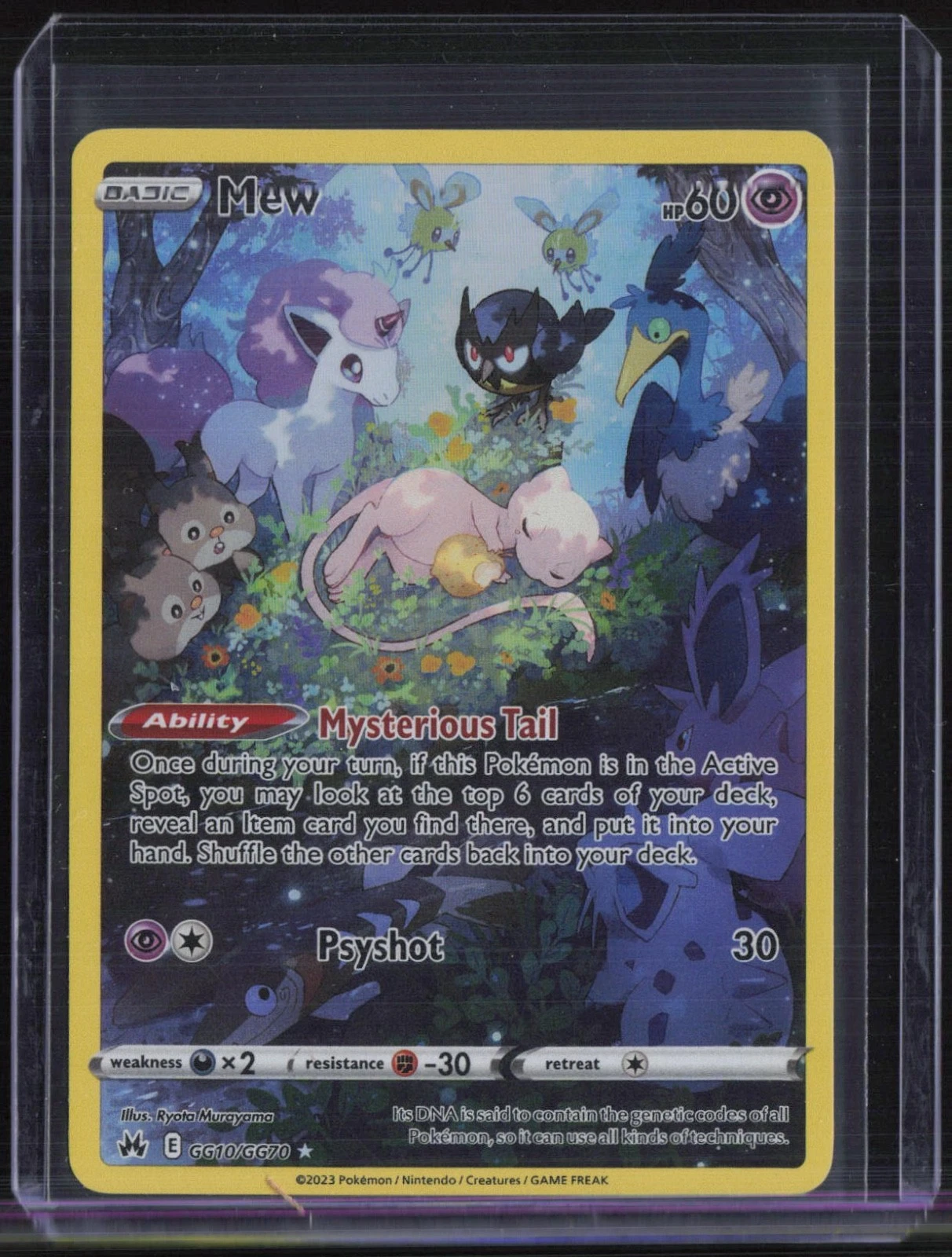 2023 Pokemon SWSH Crown Zenith #GG10 Mew