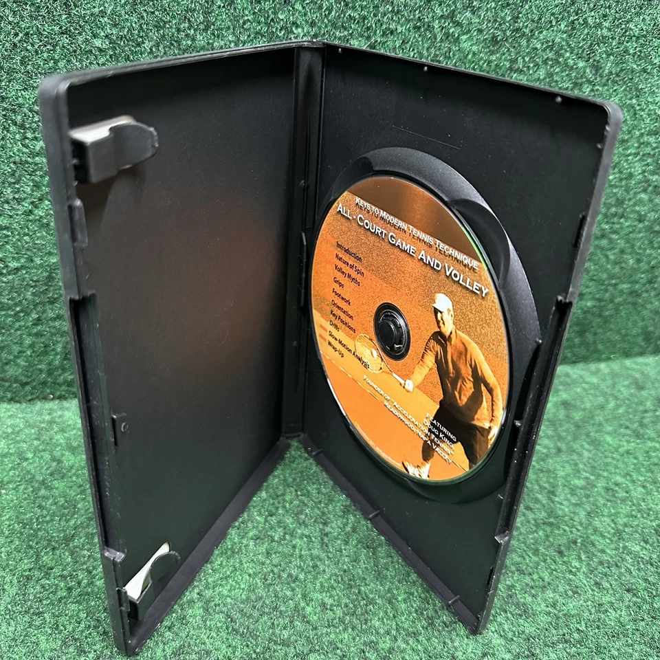 All Court Game & Volley Keys to Modern Tennis Technique by Doug King (2011, DVD) - Image 2 of 3