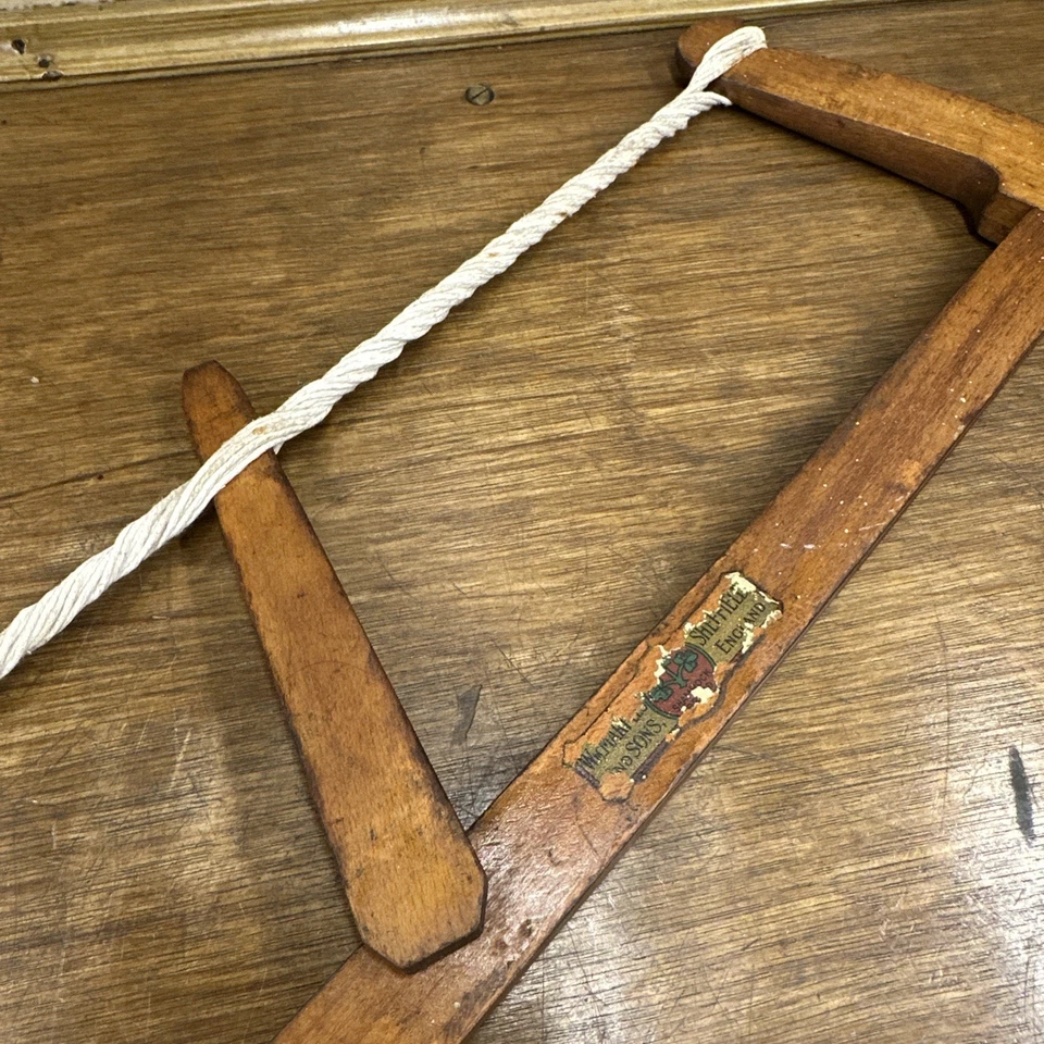 Nice Vintage Marples Bow Saw  - Image 3 of 4