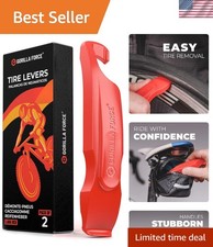 Set Leve Pneumatici Bici, Facile da Usare Leve Pneumatici Bici Set di Strumenti per Rimozione, C...