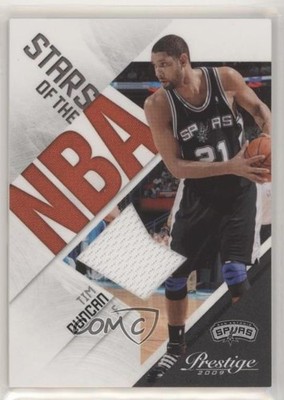 2009 Panini Prestige Stars of the NBA Materials 150/150 Tim Duncan #16 HOF 7y2