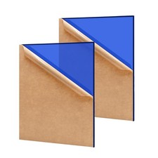 2 Pack Translucent Blue Acrylic Sheet, 12 x 16, 1/8 3mm Thick, Plexiglass