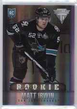 2013-14 Panini Titanium Rookie Draft Position Number 18/100 Matt Irwin #146 ha8