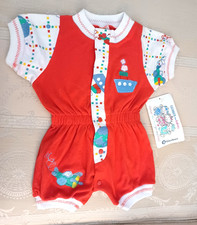 Vintage 1993 Gerber Babies Playwear Onesie 0-6 Months New