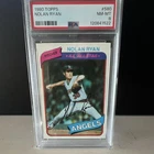 1980 Topps Nolan Ryan #580 PSA 8 Angels All-Star MLB Baseball Card
