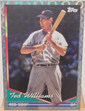 2024 Topps Archives - 1994 Topps Ted Williams #202 Target End Cap Foilboard SP