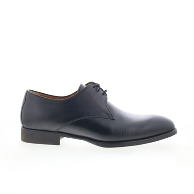 Di Bianco SC520 Mens Black Leather Lace Up Oxfords & Lace  display picture 1