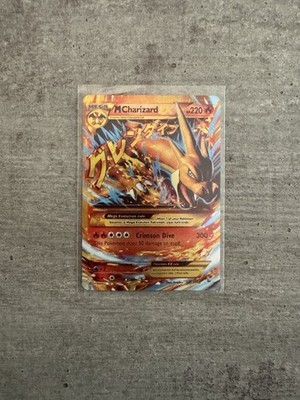 Pokemon M Charizard EX 107/106 - 2014 - Englisch - sehr guter Zustand