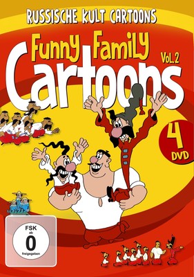 Funny Family Cartoons Vol. 2 (DVD) Russische Kult Cartoons
