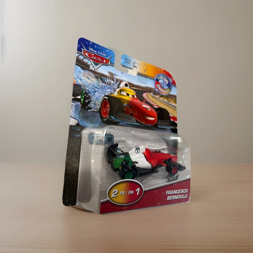 Auto CARS Francesco Bernoulli Color Changer 2in1 GRC DISNEY PIXAR Cambia Colore! - Immagine 3 di 4