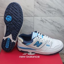New Balance 550 Golf SL UNC White University Blue Men's Size 11 Waterproof Shoe