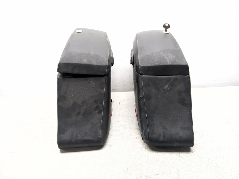 06-14 Yamaha Stratoliner Roadliner XV1900 Viking Alforja Izquierda Derecha Equipaje Foto 2 de 4