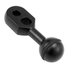 Black Diving Lights Ball Head Clamp For Action Video Camera Light Diving