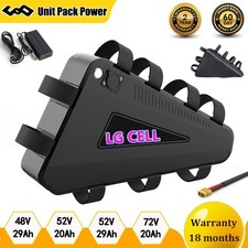 ebike battery 28.8Ah 48V 52V 72V 20Ah Lithium Ion Battery for 0 3000W Motor CSC