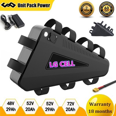 ebike battery 28.8Ah 48V 52V 20Ah Lithium Battery Pack for 0~2000W Motor Bafang
