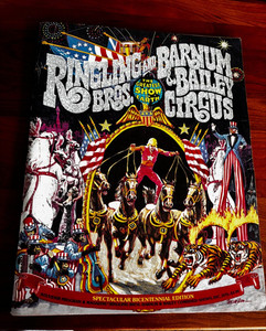 FREE SHIP! 1975 Ringling Bros. and Barnum & Bailey Circus Spectacular Bicent