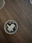 Vintage 1994 Del Frisco's Double Eagle  New York 1 oz Silver Art Round