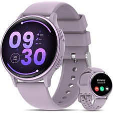Smart Watches for iPhone/Android,1.27'' AMOLED Screen Fitness Tracker
