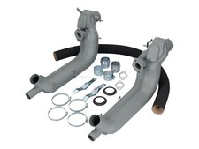 Wärmetauscher SET inkl. Zubehör VW Käfer Bus T1 T2 63- Typ1 Serie