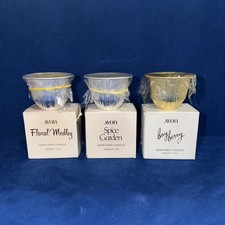 Vintage Avon Lot Of 3 Perfumed Candle W/ Original Box New