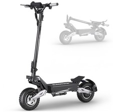 Image of OOTD T10 Electric Scooter Adults 48V 500W motor With HD LCD Display UK Warranty