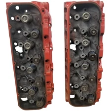 Big Block Chevrolet 6.5 6.6 7.0 7.4 Premium Reman Heads Pair Casting 3964290