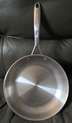 Zwilling J. A. Henckels 10 inch Tri-Ply 18/10 Stainless Steel Skillet Frying Pan
