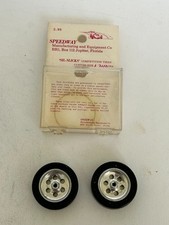 Speedway Pair of Sil-Slicks for 1/24 scale slot cars NIB